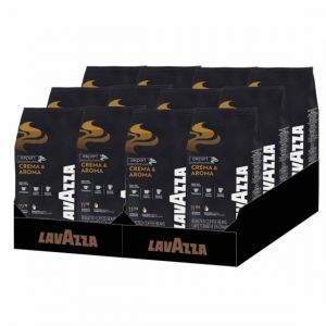 Caf&eacute; en Grains Lavazza Crema & Aroma - 12 paquets - 12 Kg
