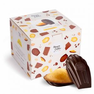 Madeleine Nature Maison Colibri Coque Chocolat Noir - 30 madeleines emball&eacute;es individuellement