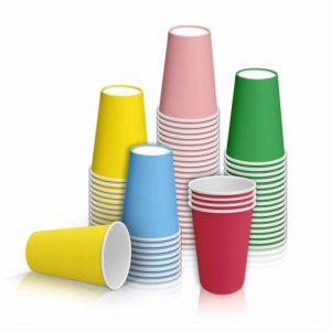 Gobelet carton festif  20 cl - 1er prix Multicolor - 50 gobelets