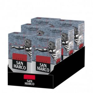 Caf&eacute; Moulu San Marco - 6 paquets - 6 Kg