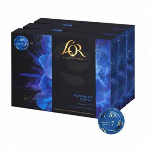 Capsule Nespresso Pro Compatible L'Or Supr&ecirc;me D&eacute;caf - 3 boites - 150 capsules