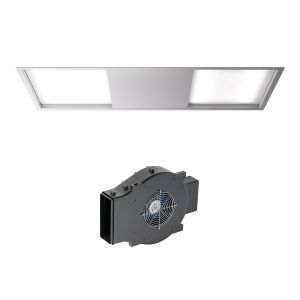 FALMEC hotte au plafond SKEMA BLANC 120 cm (Blanc avec moteur Slim - Acier)