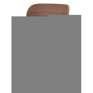 ALMA DESIGN set de 4 chaises avec accoudoirs MINNIE (Noyer - bois de fr&ecirc;ne)