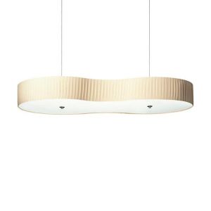 MODOLUCE lampe à suspension OTTOVOLANTE 100 cm (Plissé ribbon - Tissu)