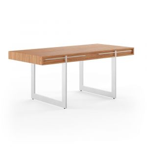 NAVER COLLECTION &eacute;critoire en bois AK 1340 (Orme huil&eacute; - bois et m&eacute;tal)