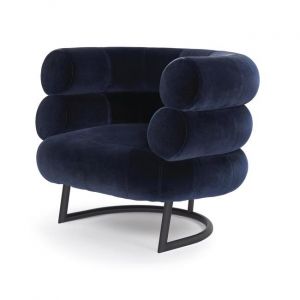 CLASSICON fauteuil BIBENDUM (Fabric group 1 - Tissu et acier enduits de poudre noire)