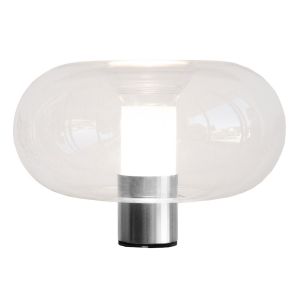 FONTANA ARTE lampe de table FONTANELLA PETITE (Chrome - Verre et métal galvanisé)