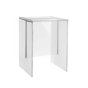 KARTELL by Laufen table tabouret MAX-BEAM (Cristal - PMMA transparent)