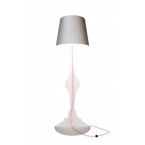 YOUMEAND lampadaire DEMÌ 180° (Blanc - Acier)