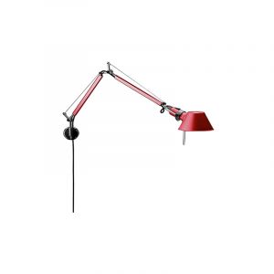 ARTEMIDE lampe murale applique TOLOMEO MICRO (rouge anodisé - Aluminium)