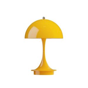 LOUIS POULSEN lampe de table PANTHELLA 160 PORTABLE V3 (Jaune, diffuseur opaque - Acrylique)