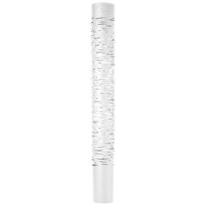 FOSCARINI lampadaire TRESS GRAND LED (Blanc - Fibre de verre et métal verni)