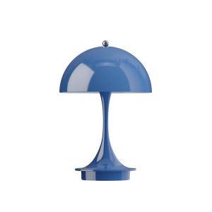 LOUIS POULSEN lampe de table PANTHELLA 160 PORTABLE V3 (Bleu indigo, diffuseur opaque - Acrylique)