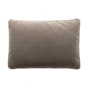 KARTELL coussin pour canapé LARGO 7176 48x35 cm (Gris tourterelle - Velours)