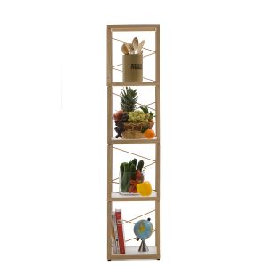 LE ZIE DI MILANO syst&egrave;me modulaire LE TORRI DI ZIA BABELE BATO4 (Ch&ecirc;ne naturel - Bois massif et acrylique)