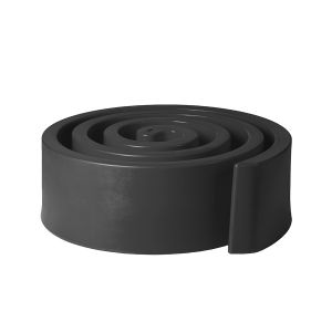 SLIDE pouf SUMMERTIME (Noir - Poly&eacute;thyl&egrave;ne)