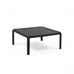 NARDI table basse KOMODO 70 x 70 cm (Anthracite - Polypropyl&egrave;ne)