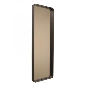 CLASSICON miroir murale CYPRIS 60x180 cm (Ottone brunito e vetro bronzo fumé - Métal et verre)