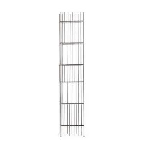 MOGG biblioth&egrave;que sur pied ou murale METRICA C (Bruni, &eacute;tag&egrave;res en bronze transparent - m&eacute;tal verni et verre)