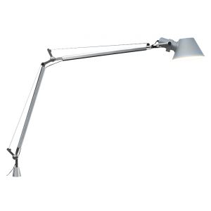 ARTEMIDE lampadaire pour extérieur TOLOMEO XXL OUTDOOR (avec support fixe à enterrer - Aluminium extrudé et moulé, ciment, polypropylène, méthacrylate)