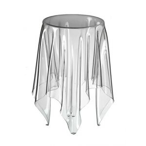 ESSEY table basse TALL ILLUSION (Transparent - PMMA acrylique)