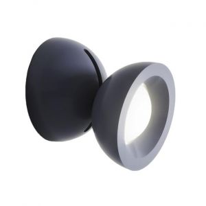 AXO LIGHT lampe murale applque ou au plafonde DODOT OPTIC-LENS 48° (2700K, bleu - acier et Aluminium)