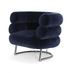 CLASSICON fauteuil BIBENDUM (Fabric group 1 - Tissu et acier chromé)