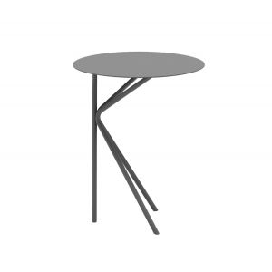 MEME DESIGN table basse pour extérieur TWIN ALTO OUTDOOR (Graphite - Métal)
