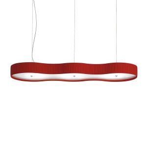 MODOLUCE lampe à suspension OTTOVOLANTE 150 cm (Plissé ribbon - Tissu)