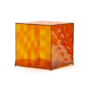 KARTELL cube OPTIC (Ambre sans porte - Polycarbonate transparent)