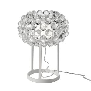 FOSCARINI lampe de table CABOCHE PLUS (Transparent - PMMA, polycarbonate, aluminium et m&eacute;tal peint)