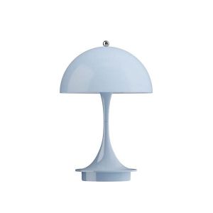 LOUIS POULSEN lampe de table PANTHELLA 160 PORTABLE V3 (Bleu p&acirc;le, diffuseur opale - Acrylique)