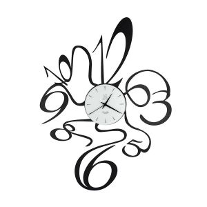 ARTI E MESTIERI horloge murale SCOOBY DOO (Noir - M&eacute;tal et verre)