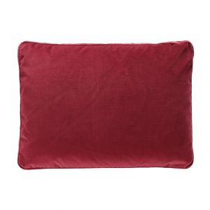 KARTELL coussin pour canapé LARGO 7176 48x35 cm (Rouge cardinal - Velours)