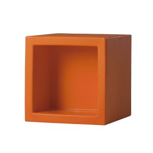 SLIDE élément modulaire OPEN CUBE 73 cm (Orange - Polyéthylène)