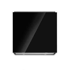 FALMEC hotte &agrave; &icirc;lot LAGUNA (Noir 60 cm - Acier Inox et verre)