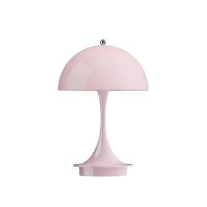 LOUIS POULSEN lampe de table PANTHELLA 160 PORTABLE V3 (Rose p&acirc;le, diffuseur opale - Acrylique)