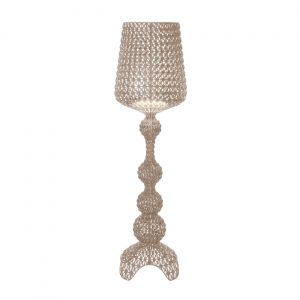 KARTELL lampadaire pour ext&eacute;rieur KABUKI &agrave; LED (Gris tourterelle - Technopolym&egrave;re thermoplastique color&eacute; dans la masse)