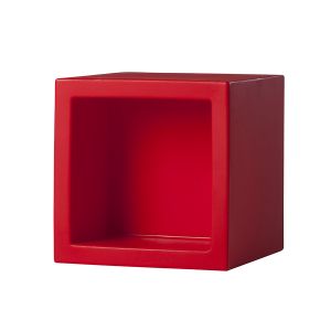 SLIDE élément modulaire OPEN CUBE 73 cm (Rouge - Polyéthylène)