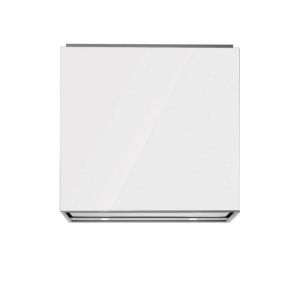 FALMEC hotte &agrave; &icirc;lot LAGUNA (Blanc 60 cm - Acier Inox et verre)
