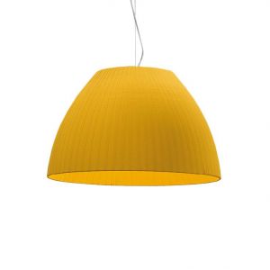 MODOLUCE lampe à suspension OLIVIA Ø 60 cm (Plissé - Tissu et plexiglas opale)