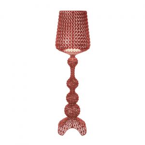 KARTELL lampadaire pour ext&eacute;rieur KABUKI &agrave; LED (Bordeaux - Technopolym&egrave;re thermoplastique color&eacute; dans la masse)