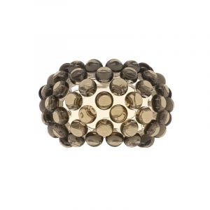 FOSCARINI lampe murale applique CABOCHE PLUS PETITE (Gris - PMMA, polycarbonate, m&eacute;tal chrom&eacute; et aluminium)