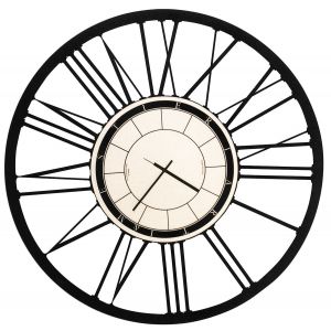 ARTI E MESTIERI horloge murale BIG (Noir - M&eacute;tal)