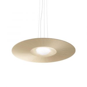 MODOLUCE lampe à suspension MOOD Dimmer PUSH-DALI Ø120cm (Plissé ribbon - Tissu et PMMA)