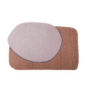 KARTELL tapis AALAND 300 x 200 cm (Rouge brique - Laine de l'Himalaya)