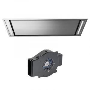 FALMEC hotte au plafond STELLA PLUS 120 cm (Moteur Slim - Acier Inox)