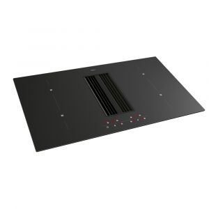 AIRFORCE plaque à induction avec hotte version évacuation ASPIRA CENTRALE OFFB Easy 83 (Noir - Vitrocéramique)