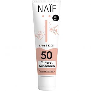 Naïf Creme Solaire SPF50 (pour bebes & enfants) 30ml