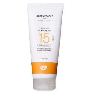 Green People - Lotion Solaire IP15 - Accelerateur de bronzage